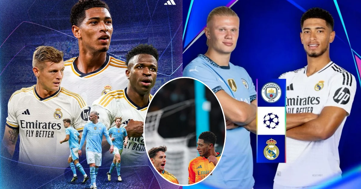 Real Madrid vs Man City Stats