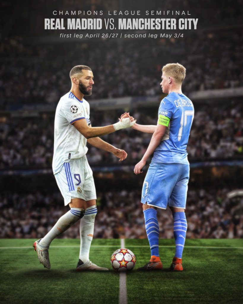 Real Madrid vs Man City Stats