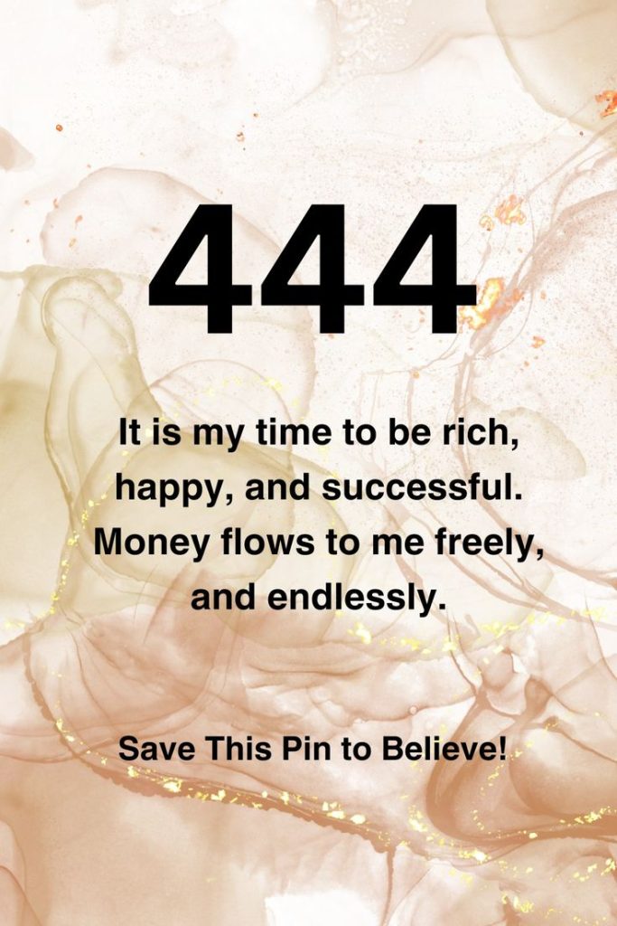 444 angel number meaning