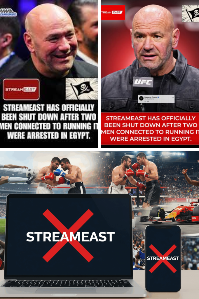 Streameast shut down